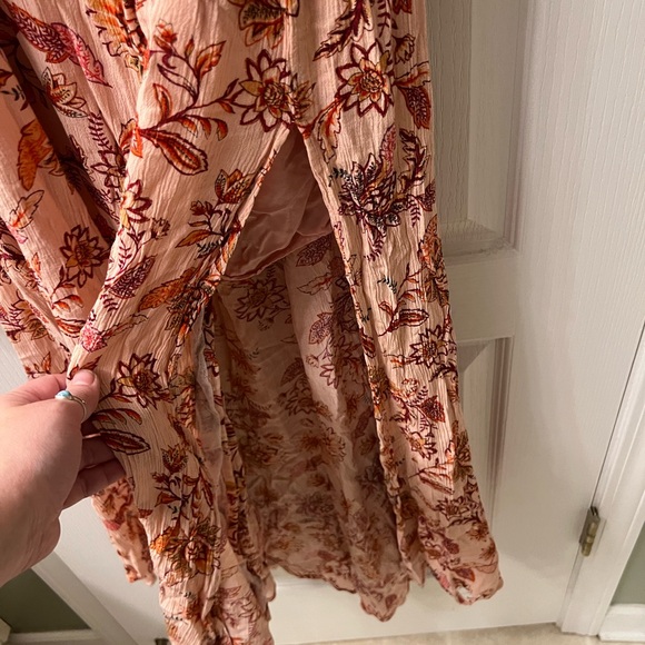 MINKPINK Pink Floral Halter Maxi Dress - Picture 3 of 5